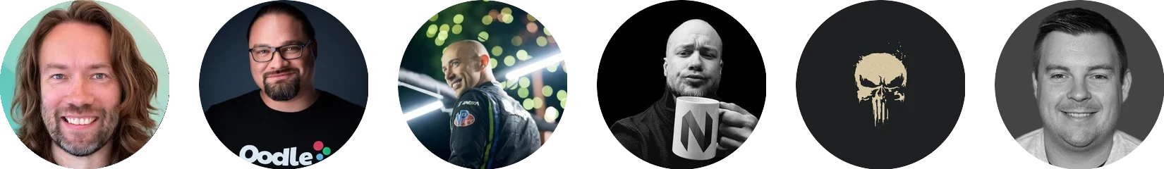 DHH、Ryan Hughes、Tobi Lütke、Bjarne Øverli、HANCORE 與 Spencer Bull